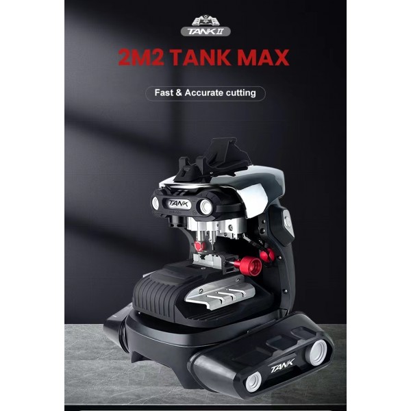TANK Max 2M2 Key Cutting Machine Work with Mobile APP Update Online