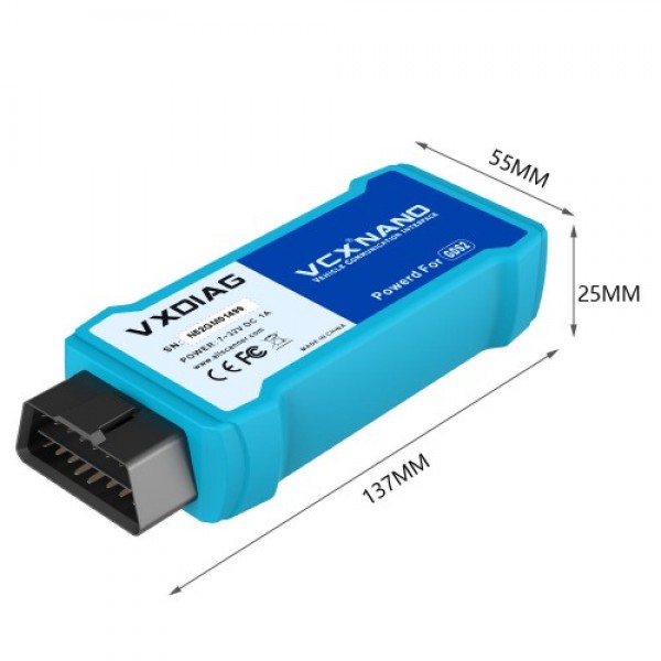 VXDIAG VCX NANO for GM/Opel  GDS2 and Tech2Win Diagnostic Tool with Wifi