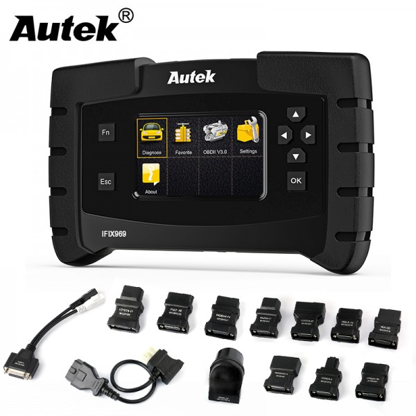 Autek IFIX969 Car Professional Automotive Scanner for Diagnosis and ECU Programming