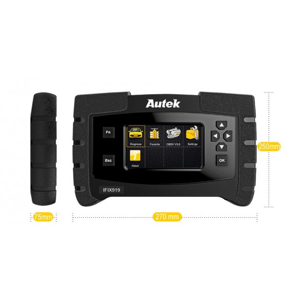 Autek IFIX919 Automotive Scanner Full System Car OBD2 Diagnostic Tool