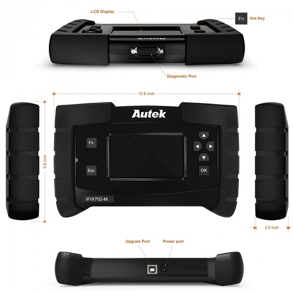 Autek IFIX702M All System OBD2 Automotive Scanner for Benz Scanner
