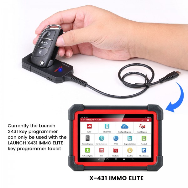 Launch X431 Key Programmer Remote Maker with Key Sets
