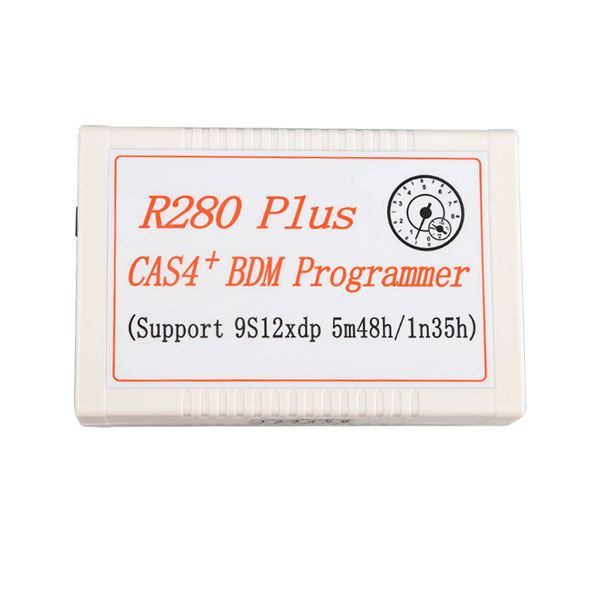 R280 Plus CAS4+ BDM Programmer for BMW Motorola MC9S12XEP100 chip (5M48H/1N35H) R270 Update Version