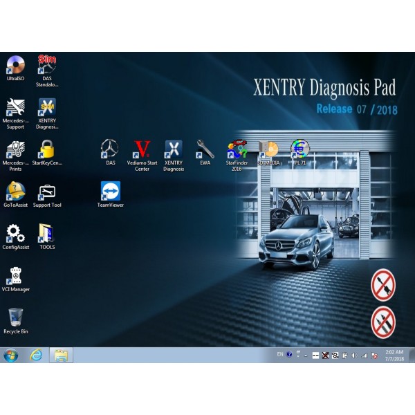2in1 V2023.12 Bmw Rheingold ISTA Plus Benz Xentry Software Win10 HDD