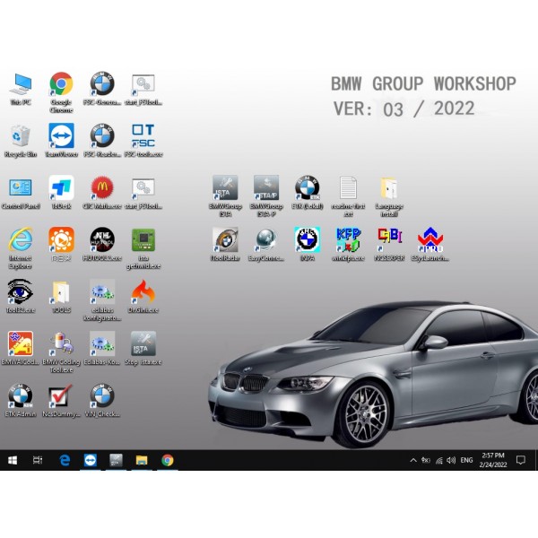 V2022.06 Win10 Rheingold ISTA 4.35.21 and ISTA-P 3.67.0.200 for BMW ICOM with Engineer Programming