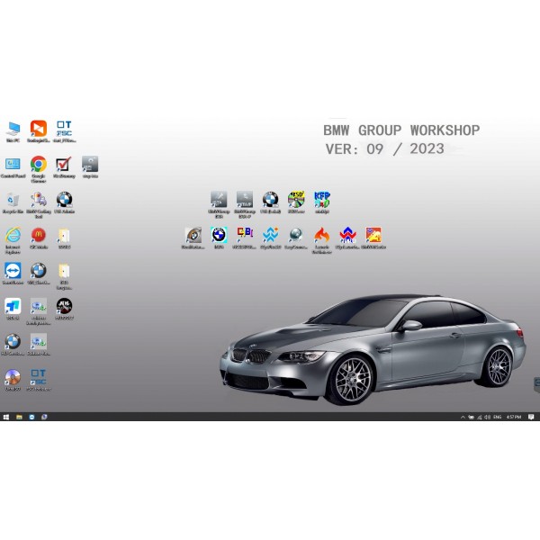 V2023.09 Win10 Rheingold ISTA 4.43.13 and SDP 4.43.10 for BMW ICOM with Engineer Programming