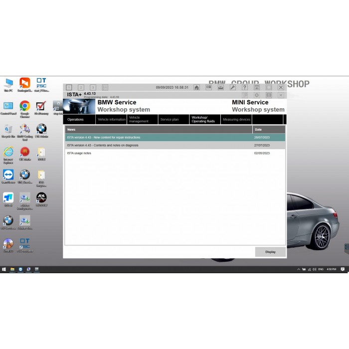 V2023.12 BMW ICOM A2+B+C BMW Diagnostic & Programming Tool With Lenovo