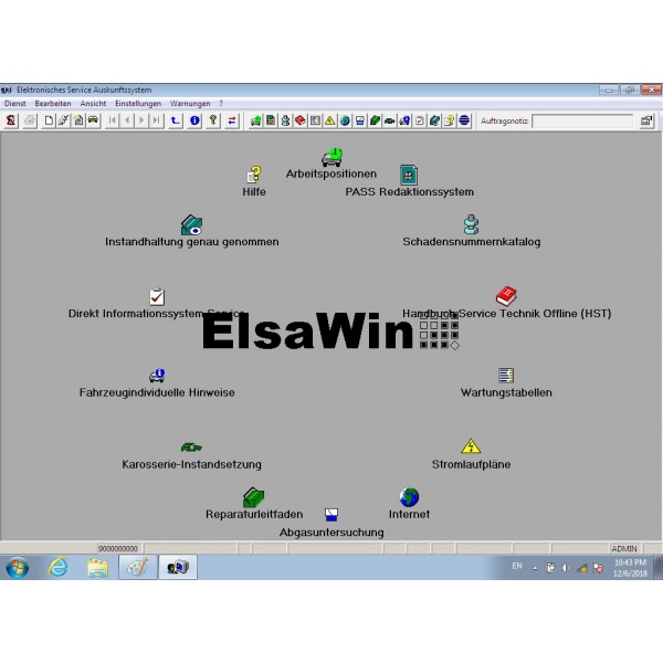 Enginner V12.1 ODIS VAS5054A V7.11 and ELsa Win v5.3 ETKA Full hard disk software
