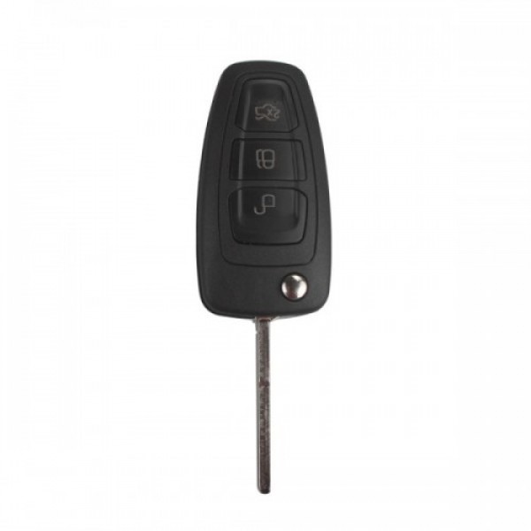 3 Button Remote Key With 433mhz (Black) Made In China for Ford