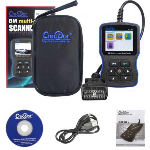 Creator C310+ for BMW/Mini Multi System Scan Tool V8.0 Update Online