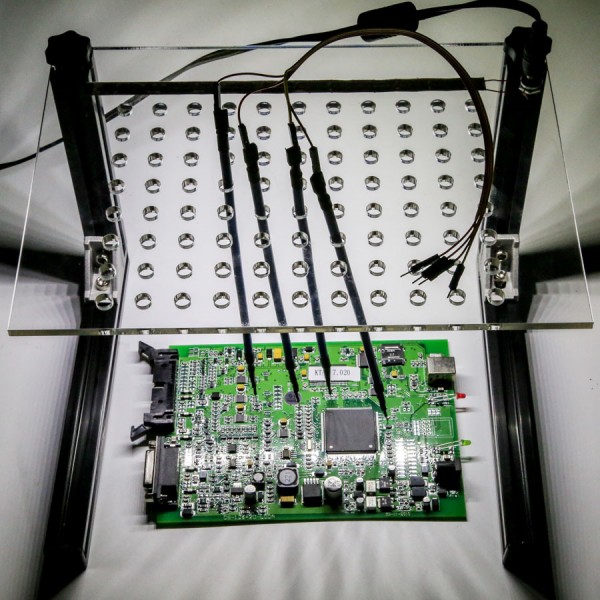 LED BDM Frame with Mesh and 4 Probe Pens for FGTECH BDM100 KESS KTAG K-TAG 