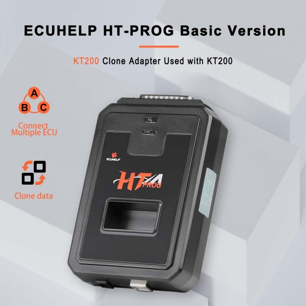  HT-PROG Basic Version HTprog Clone Adapter Used with KT200/ ECUHELP
