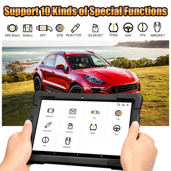 Humzor NexzDAS Pro Bluetooth Tablet Nexpeak Full System Auto Diagnostic Tool 3 Years Free Update