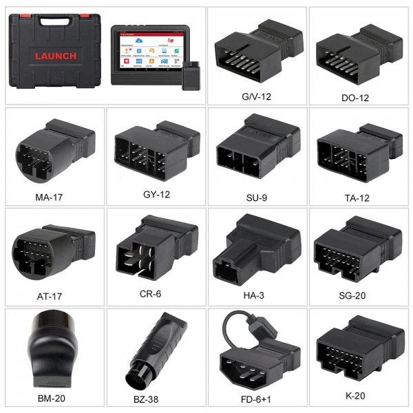 Launch X431 V 8inch Pro Diagnostic Tool 2 Years Free Update 