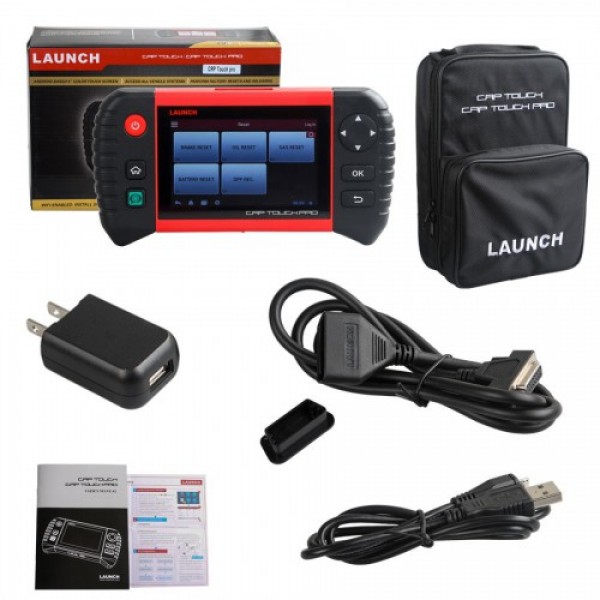 Launch Creader CRP Touch Pro 5.0" Android Touch Screen Full System Diagnostic Service Reset Tool