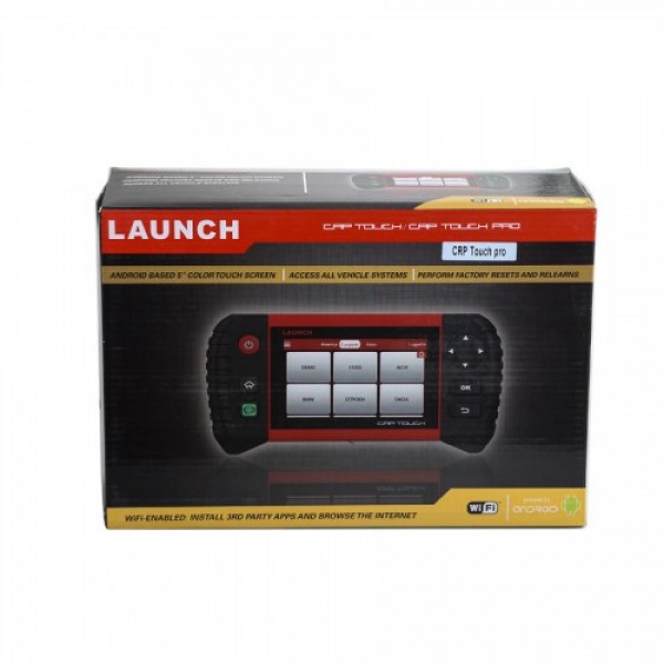 Launch Creader CRP Touch Pro 5.0" Android Touch Screen Full System Diagnostic Service Reset Tool