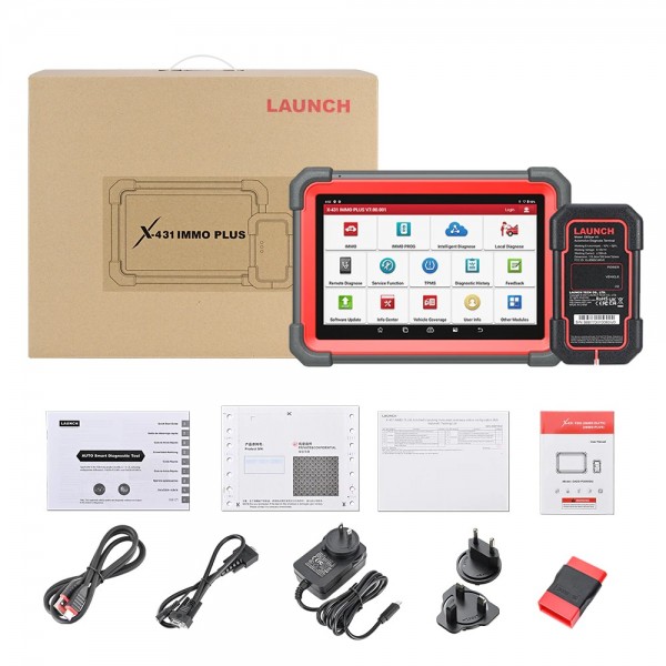X431 IMMO Plus 3-in-1 Key Programmer IMMO Clone Diagnosis Functions 