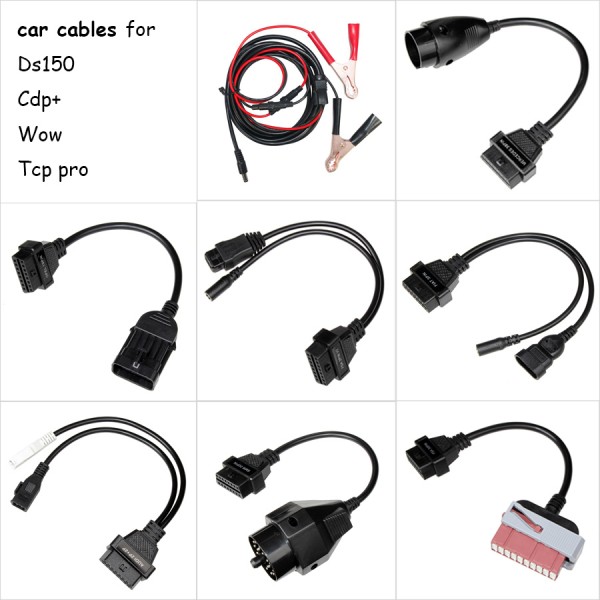 Car Cables For Tcs CDP Pro/Multidiag Pro CDP Plus 3 In 1