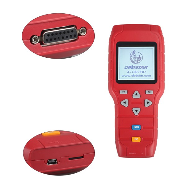 OBDSTAR X-100 PRO  Auto Key Programmer (C) Type for IMMO and OBD Software Function Get EEPROM Adapter