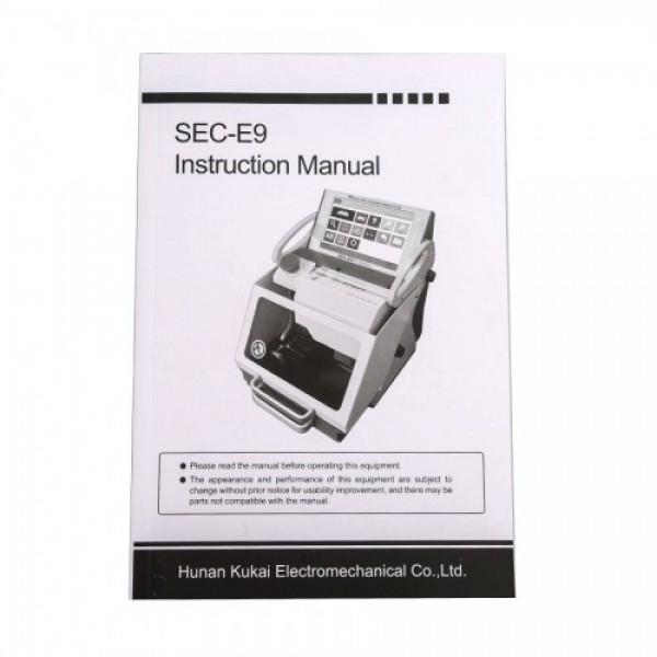 SEC-E9 CNC Automated Key Cutting Machine  free Motorcycle keys