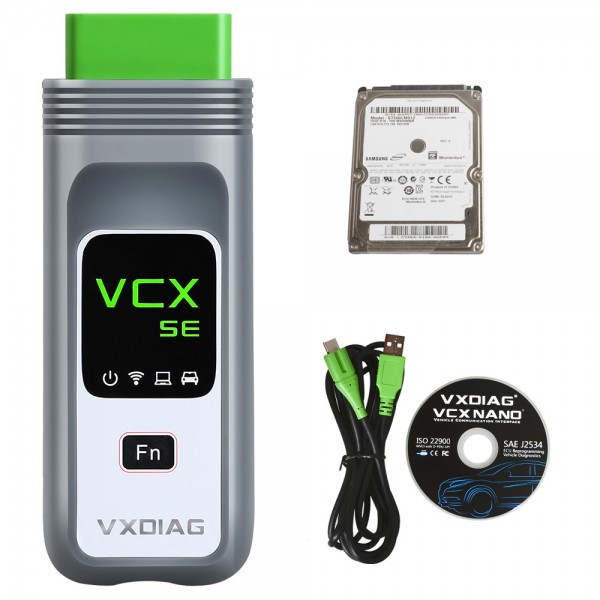 VXDIAG VCX SE for BMW Wifi Version with 500GB HDD Support Online Coding