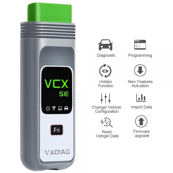 VXDIAG VCX SE for BMW Wifi Version with 500GB HDD Support Online Coding