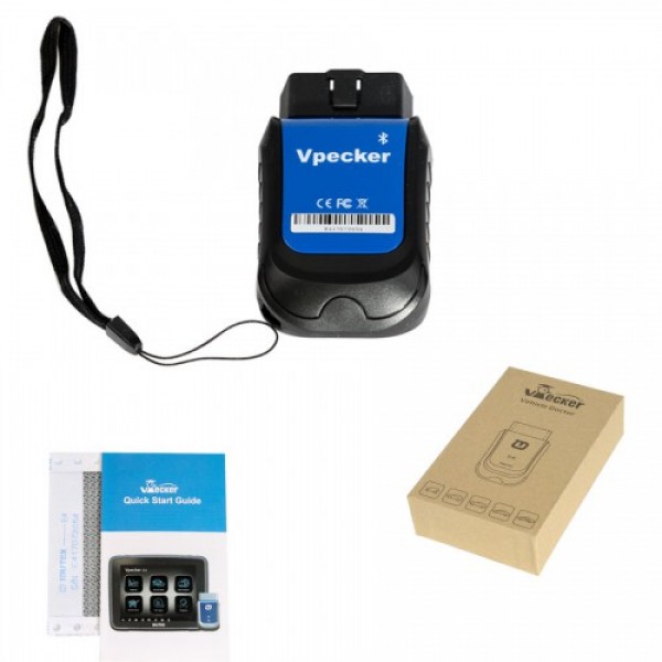 VPECKER E4 Phone Bluetooth Full System OBDII Scan Tool 