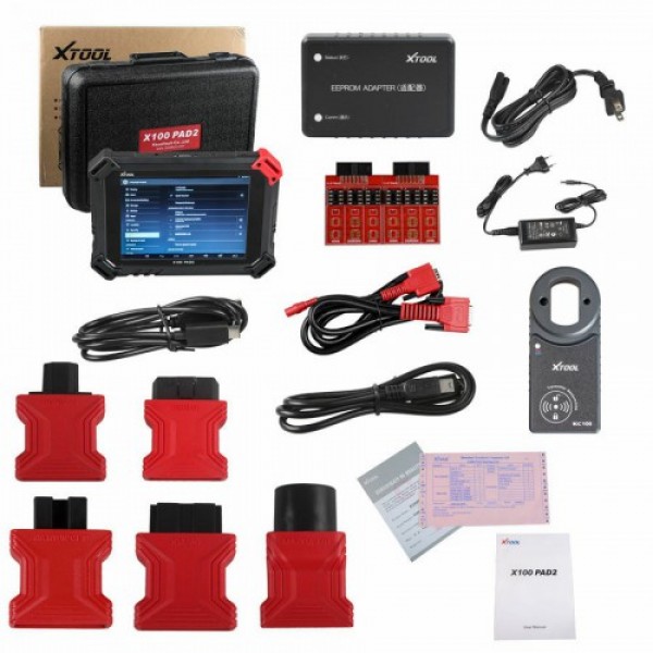 XTOOL X-100 PAD2 Full Version with Expert Special Functions with VW 4th & 5th IMMO 