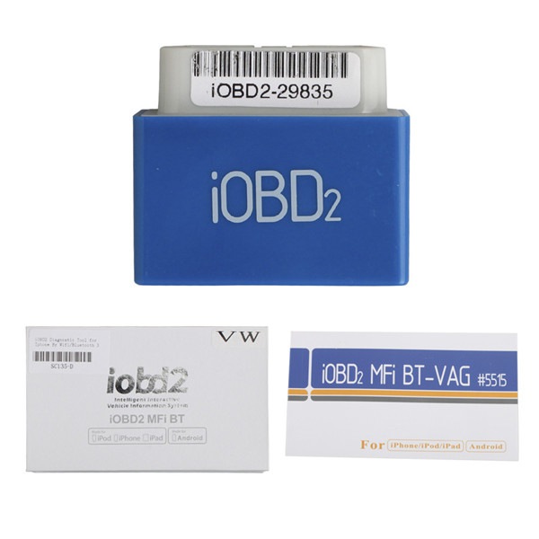 iOBD2 Diagnostic Tool With Bluetooth For Android and IOS For VW AUDI/SKODA/SEAT 