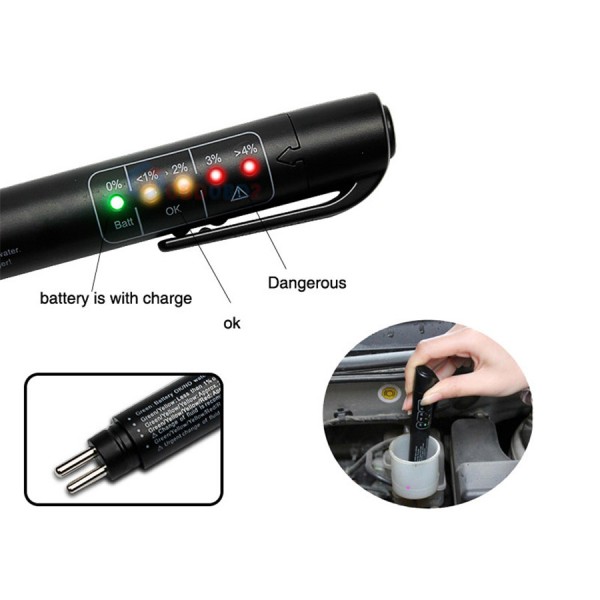 Auto LED Pen For Brake Fluid Liquid Tester