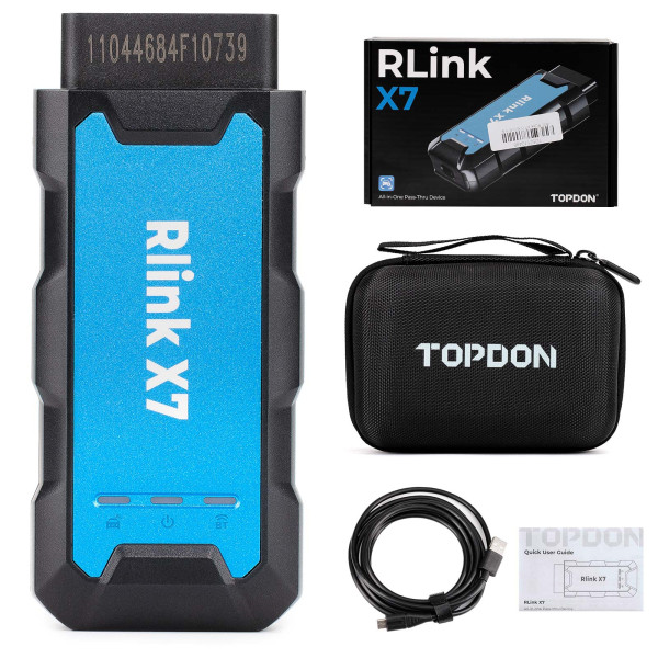 Topdon RLink X7 for PIWIS3 Porsche Maintenance, Repair, Control Unit Replacement, Programming and Coding till Year 2024 Topdon RLink X7 for PIWIS3 Porsche Maintenance, Repair, Control Unit Replacement, Programming and Coding till Year 2024