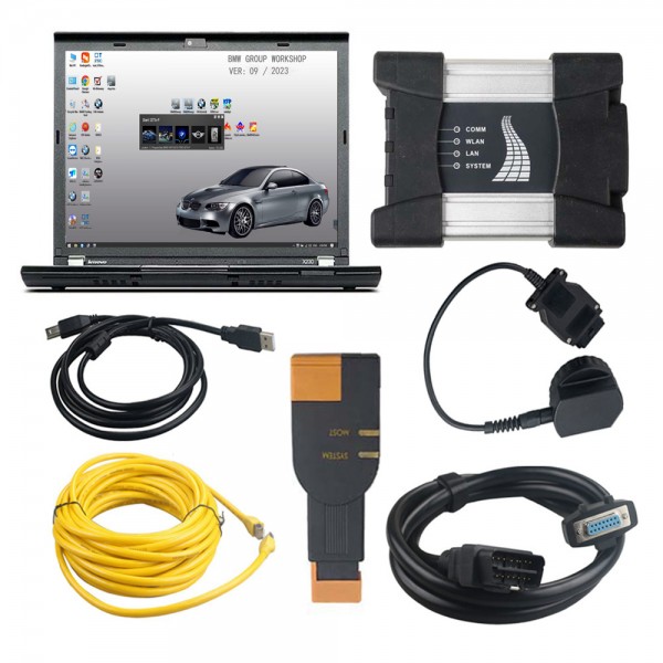 V2023.12 BMW ICOM NEXT ICOM A3 Diagnostic Tool Plus Lenovo X230 Laptop With Full Software