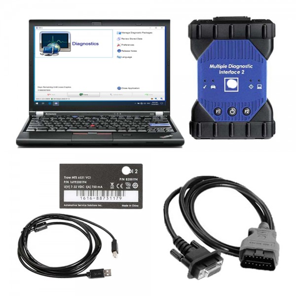 MDI2 for GM MDI 2 Scan tool Plus Lenovo X220 Laptop Full Set Ready To Use