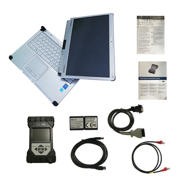 Original JLR DoiP VCI SDD Pathfinder with CF C2 Laptop for Jaguar Land Rover from 2005 to 2019