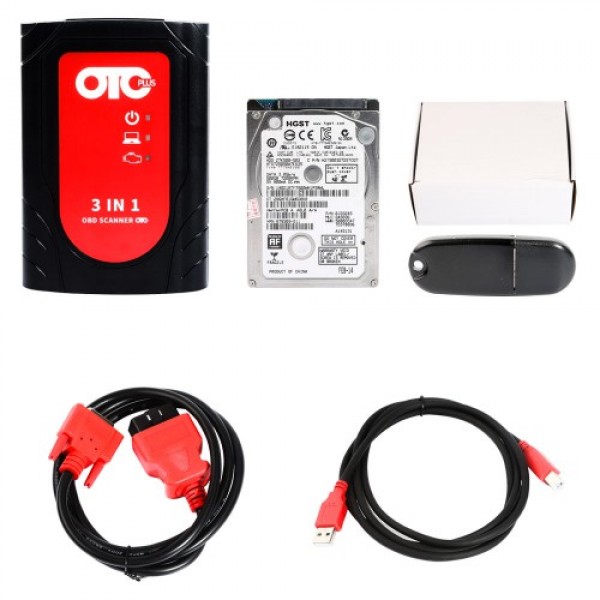 Otc Gts It3 Vim 3in1 Plus Diagnostic Tool with HDD For for Toyota Nissan and Volvo 