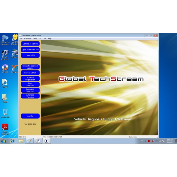 Lenovo T420 I5 with Vas5054A Include Audi VW Honda Toyota 3in1 software