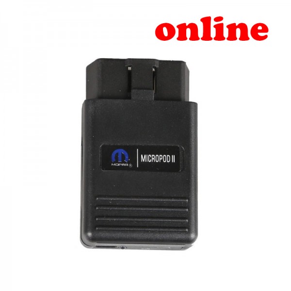 Witech Micropod 2 Diagnostic programming Tool V17.04.27 for Chrysler Jeep Dodge
