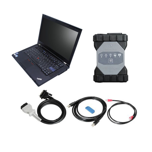 V2021.06 Mercedes Benz C6 DoIP Xentry Diagnosis VCI with Lenovo T420 Laptop