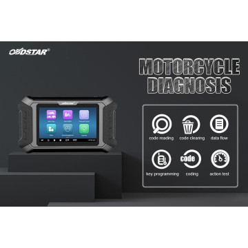 OBDSTAR iScan for Ducati Motorcycle Diagnostic Tool Support IMMO Key Programming Diagnose Odometer Correction One Year Free Update