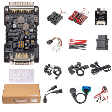 OBDSTAR RH850/V850 C4-06 Adapter Full Kit for MQB All Keys Lost Airbag Reset IMMO Data/Pincode Read MDG1 Unlock (with MQB Collector, ECM-001, TCM-Kit 7 in 1)