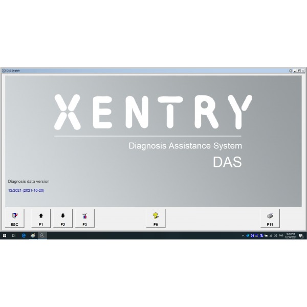 V2021.12 Das Xentry Win10 HDD Software with HHT Vediamo and DTS Manoco For Benz SD Connect C4 C5