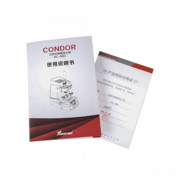 Xhorse Condor XC-002 Ikeycutter Mechanical Key Cutting Machine Three Years Warranty